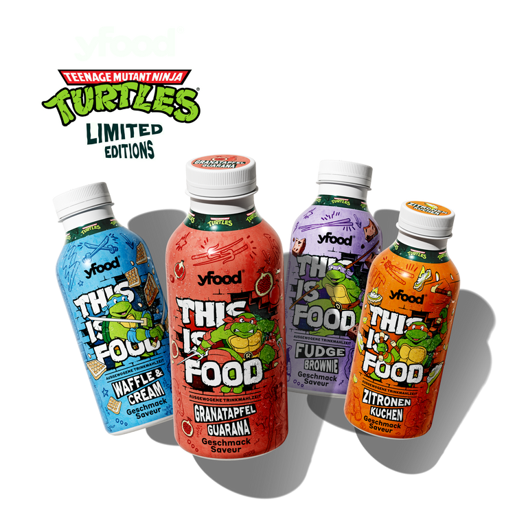 yfood × Ninja Turtles Limited Editions